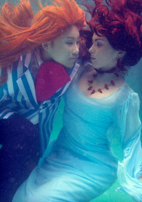 Ponyo Underwater - The Wizard and the Sea Goddess