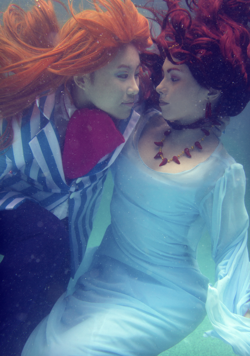 Ponyo Underwater - The Wizard and the Sea Goddess