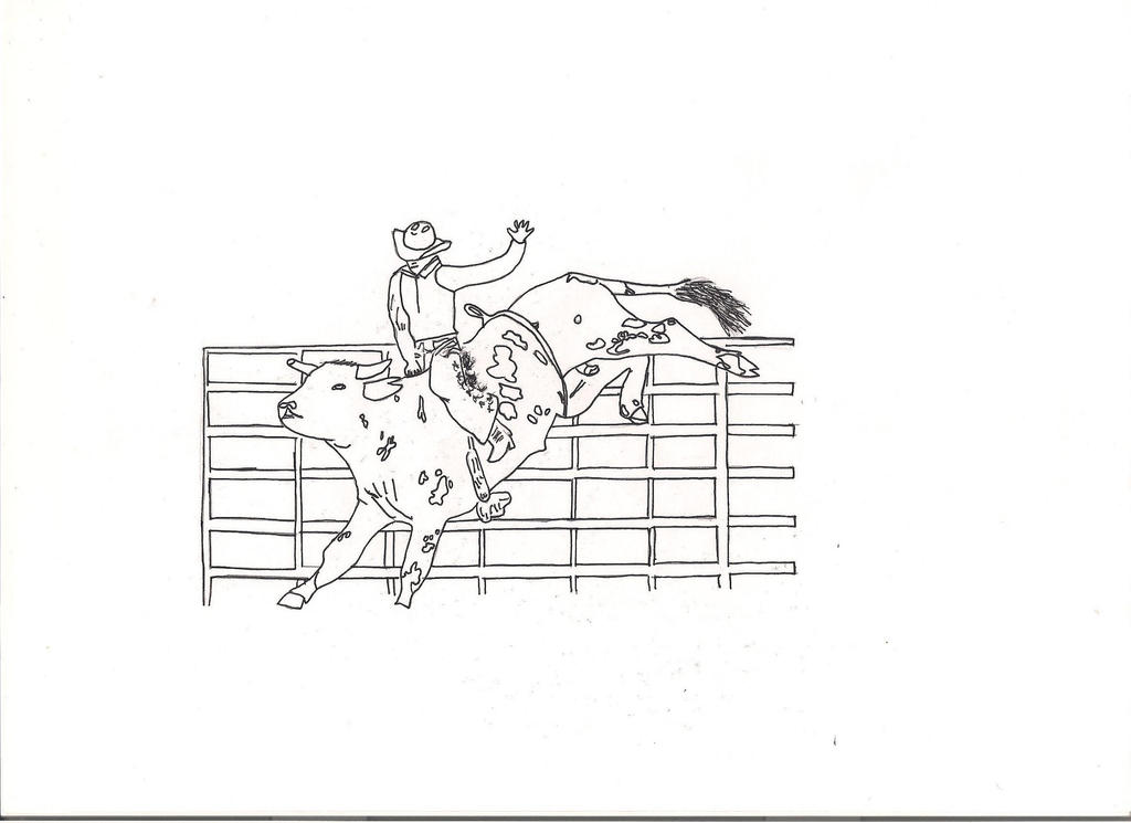 Bull Riding Deviantart bull rider by GreatWhitewolfspirit on DeviantArt
