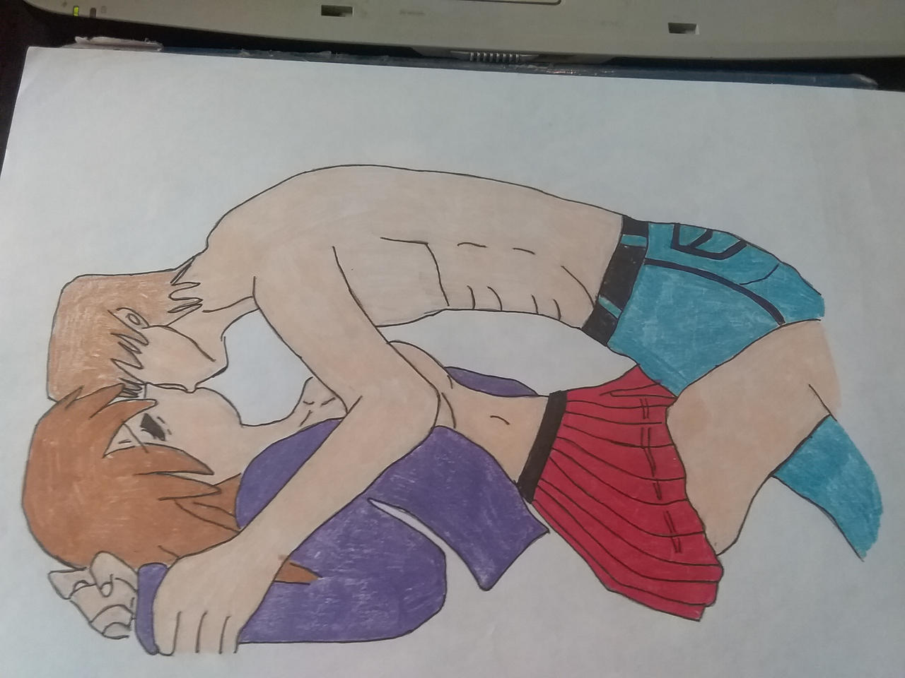 Anime Couple making out by GreatWhitewolfspirit on DeviantArt Anime Couple making out by GreatWhitewolfspirit on DeviantArt