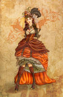 SteamPumpkin Lady