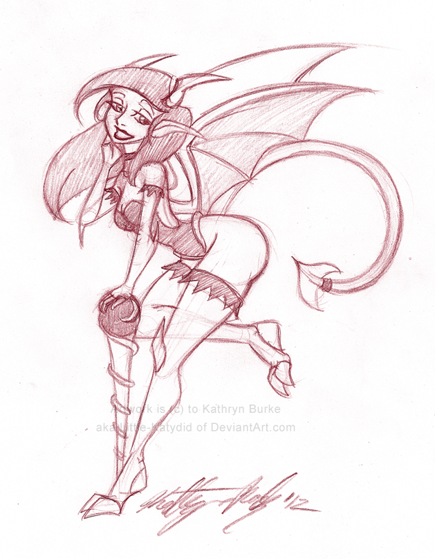 Redrawn Succubus