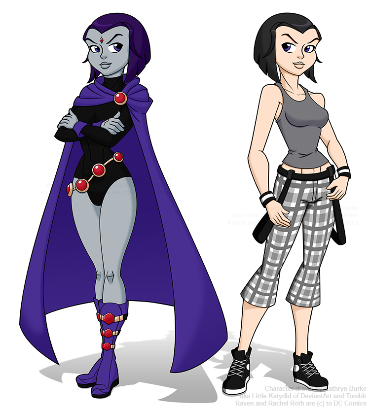 Knickers22 Commission: Raven/Rachel Roth by Little-Katydid on DeviantArt