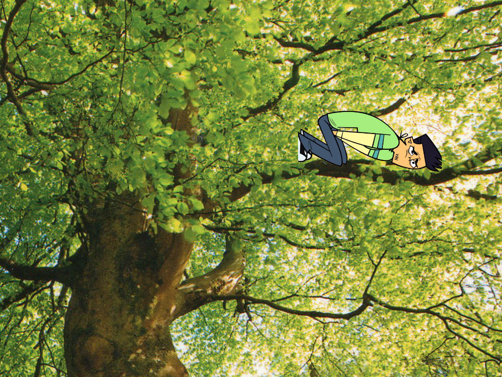 Tree Is Stuck When Your Tree is Stuck in a Tree by tailspurrpurr on DeviantArt