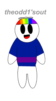 theodd1 's out in Animal Crossing villager style