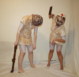 Silent hill bubblehead nurses