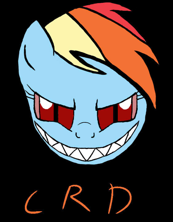 Evil Raddish Very evil dashie by Crazy-Rainbow-Dash on DeviantArt