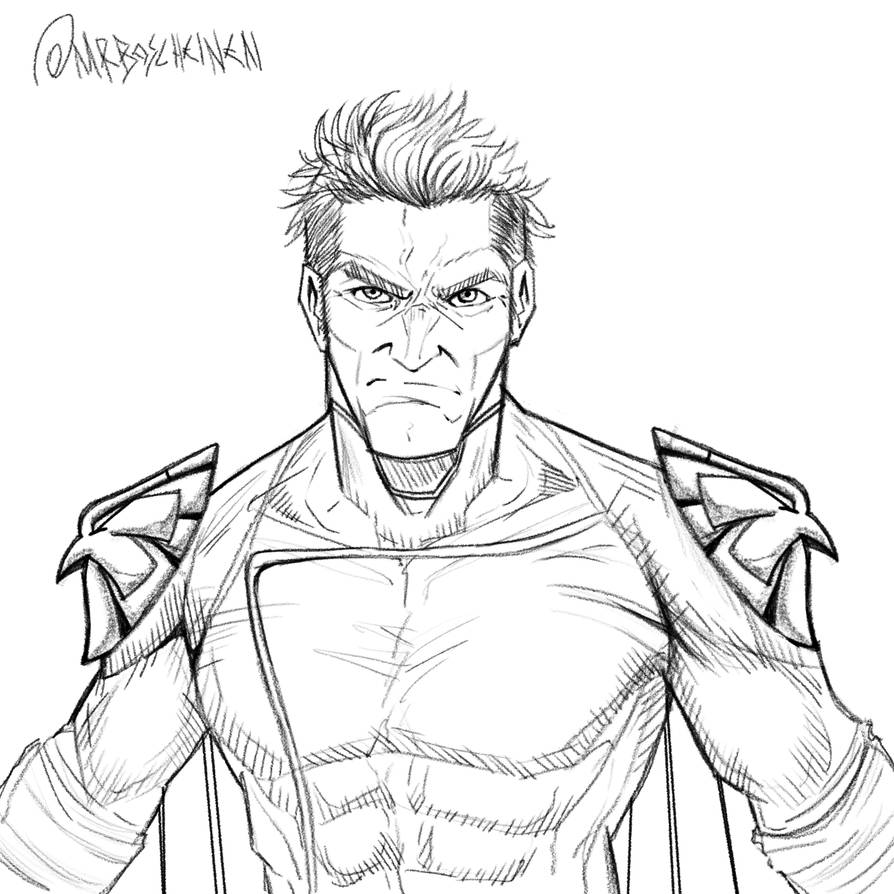 Homelander Sketch by MrBoscheinen on DeviantArt
