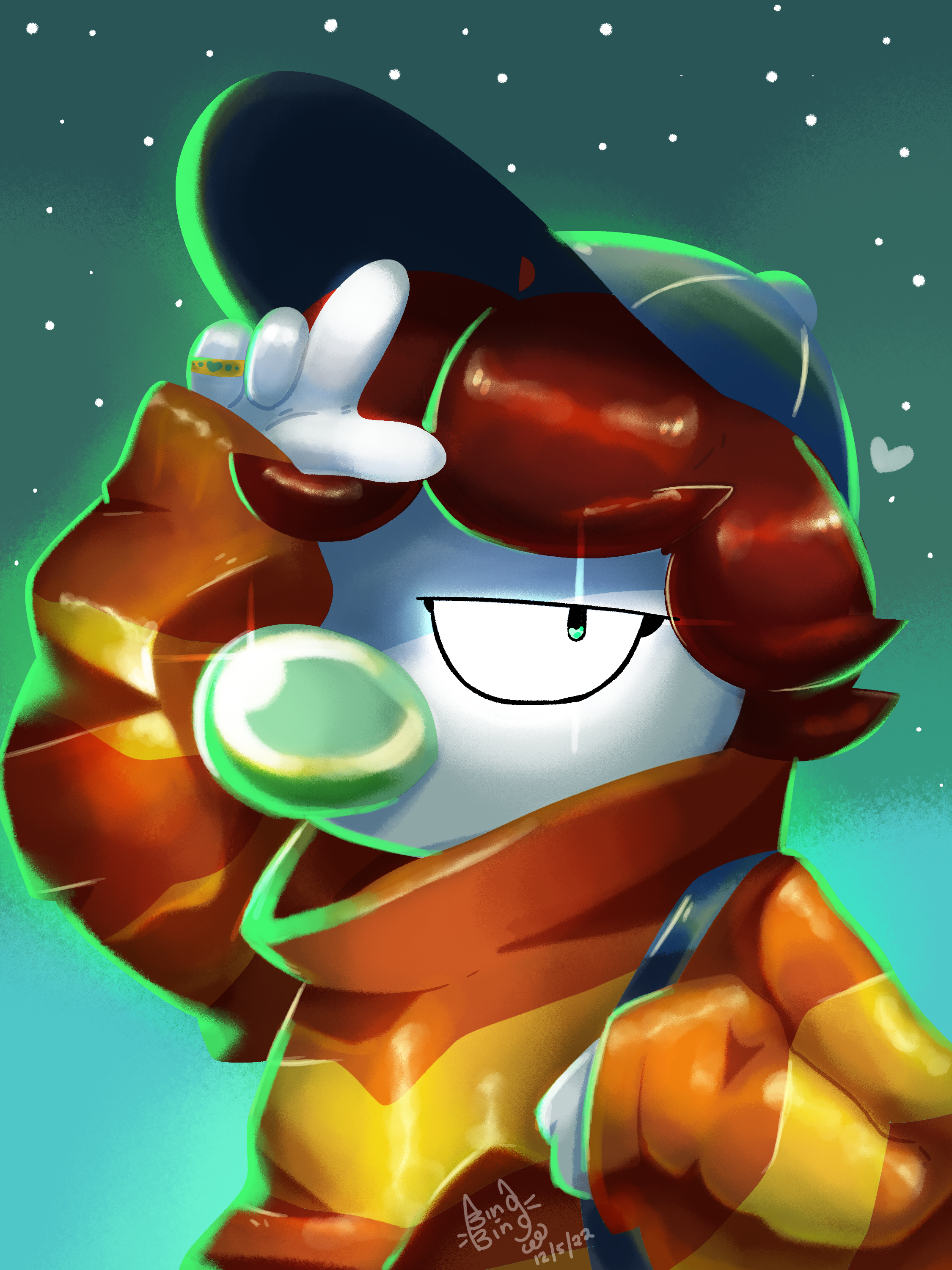 Hatzgang fanart - Roy - Spooky Month fanart by BingbingsHobbies on