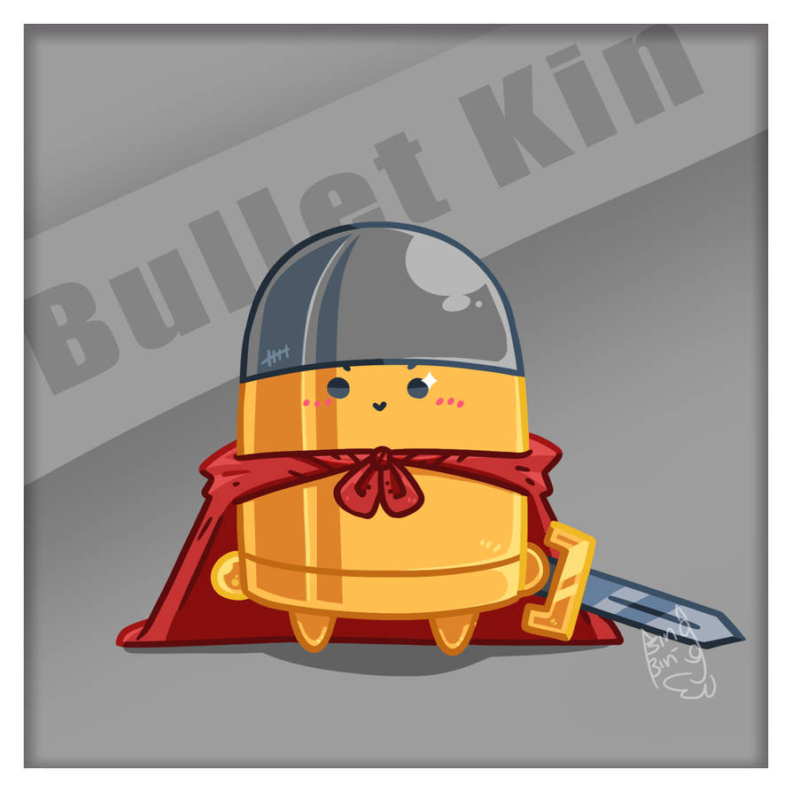 Bullet kin rando fanart - Gungeon fanart by BingbingsHobbies on DeviantArt