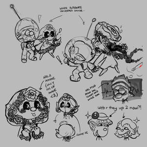 Pikmin Pom Wraith au + Swap + Pingo (pom x dingo)