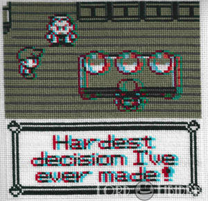 3D Pokemon Choice Cross Stitch