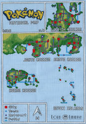 Pokemon National Map