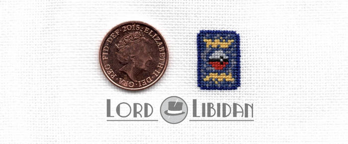 Miniature Pokemon Card Cross Stitch