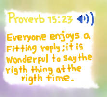 Proverbs 15-23