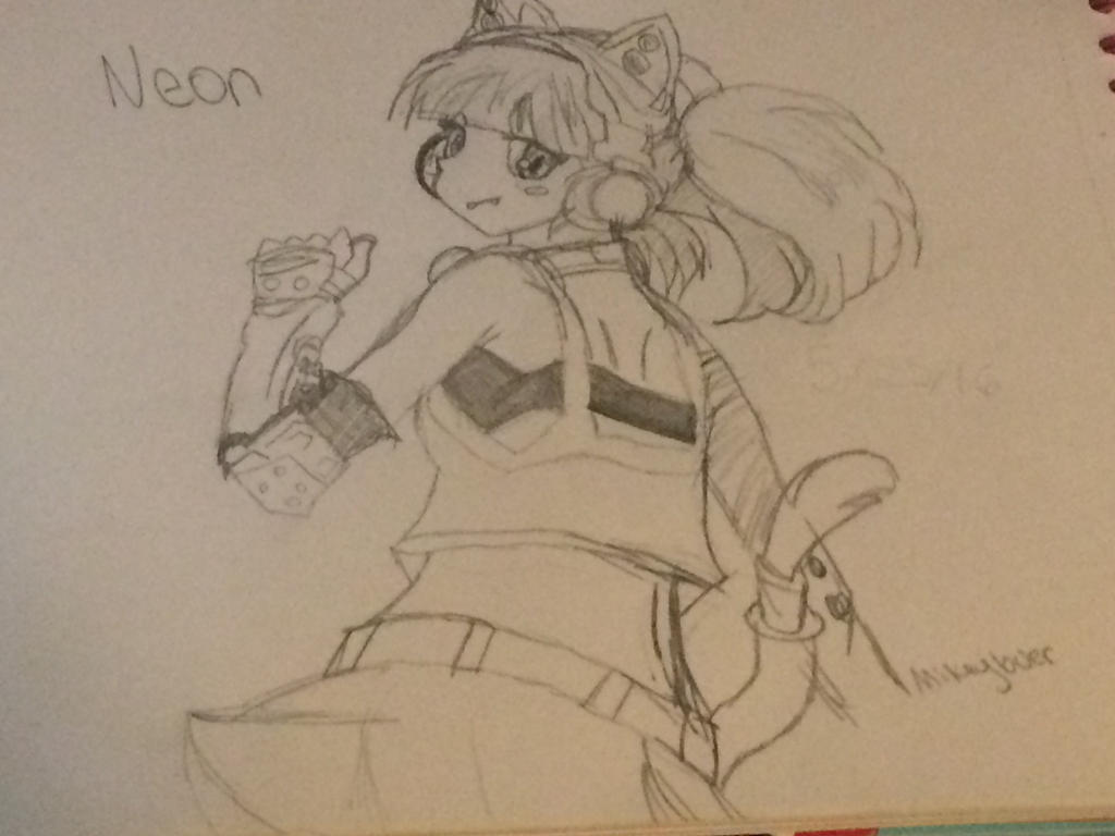 Neon Face Rwby Rwby: neon by mikeylover1245 on DeviantArt