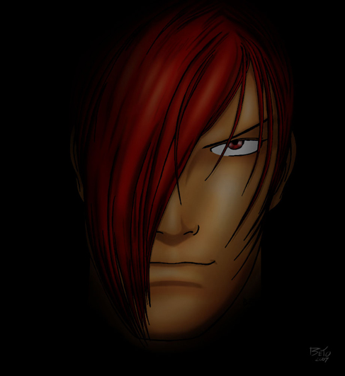 Iori Yagami - The Cursed One by Pyrokyu83 on DeviantArt