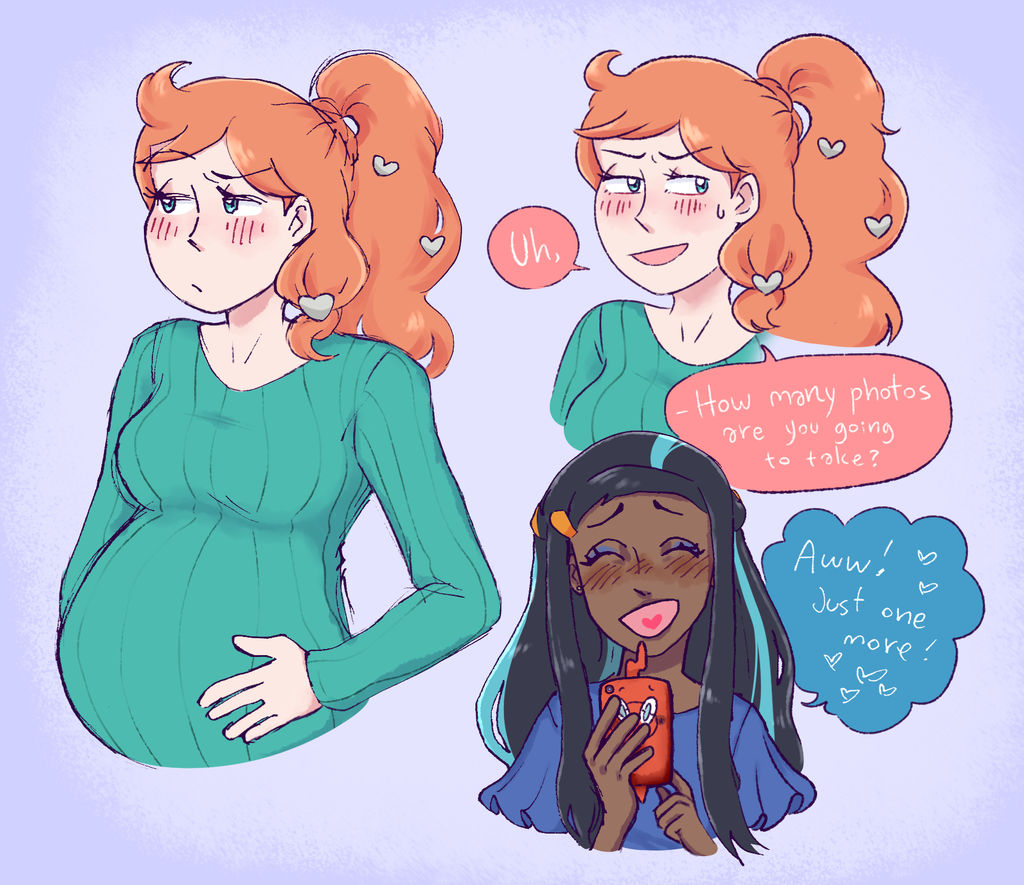 Maternity clothes? Never heard of her by Ipyo on DeviantArt