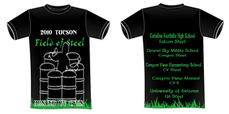 Feild of Steel Shirt Design