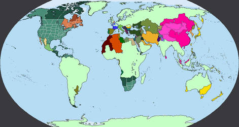 45 to 30 degrees north, to a virgin earth