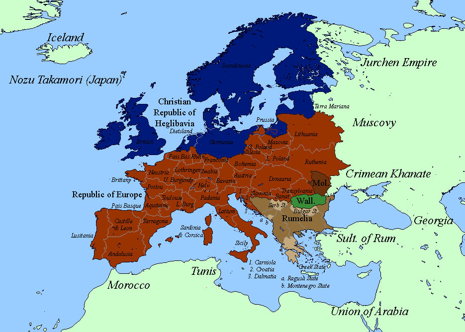 Europe after Decolonization by DJJablonsky on DeviantArt