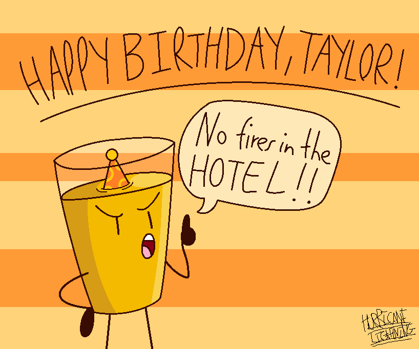 taylor's birthday thingy