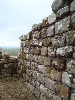 Old bricks of a roman fort