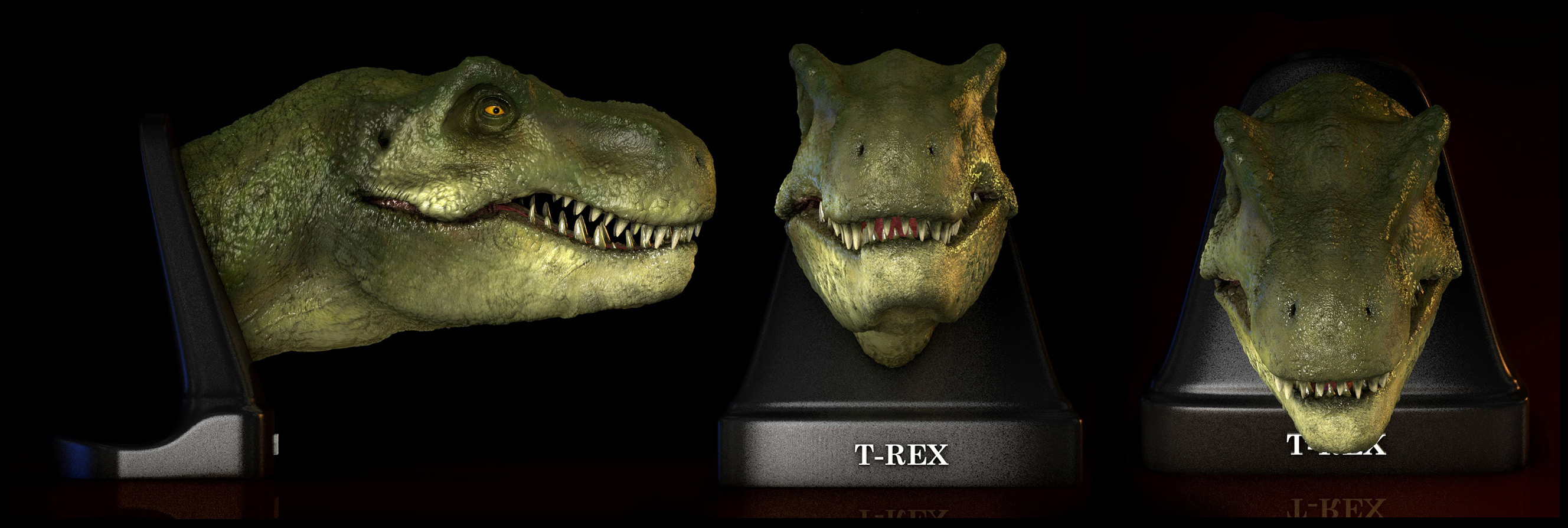 T-Rex closed mouth