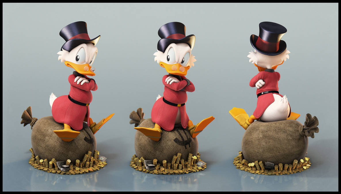 Uncle Scrooge: Grumpy by EderCarfagnini
