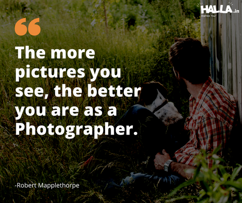 If you want to be a better photographer, stand in 