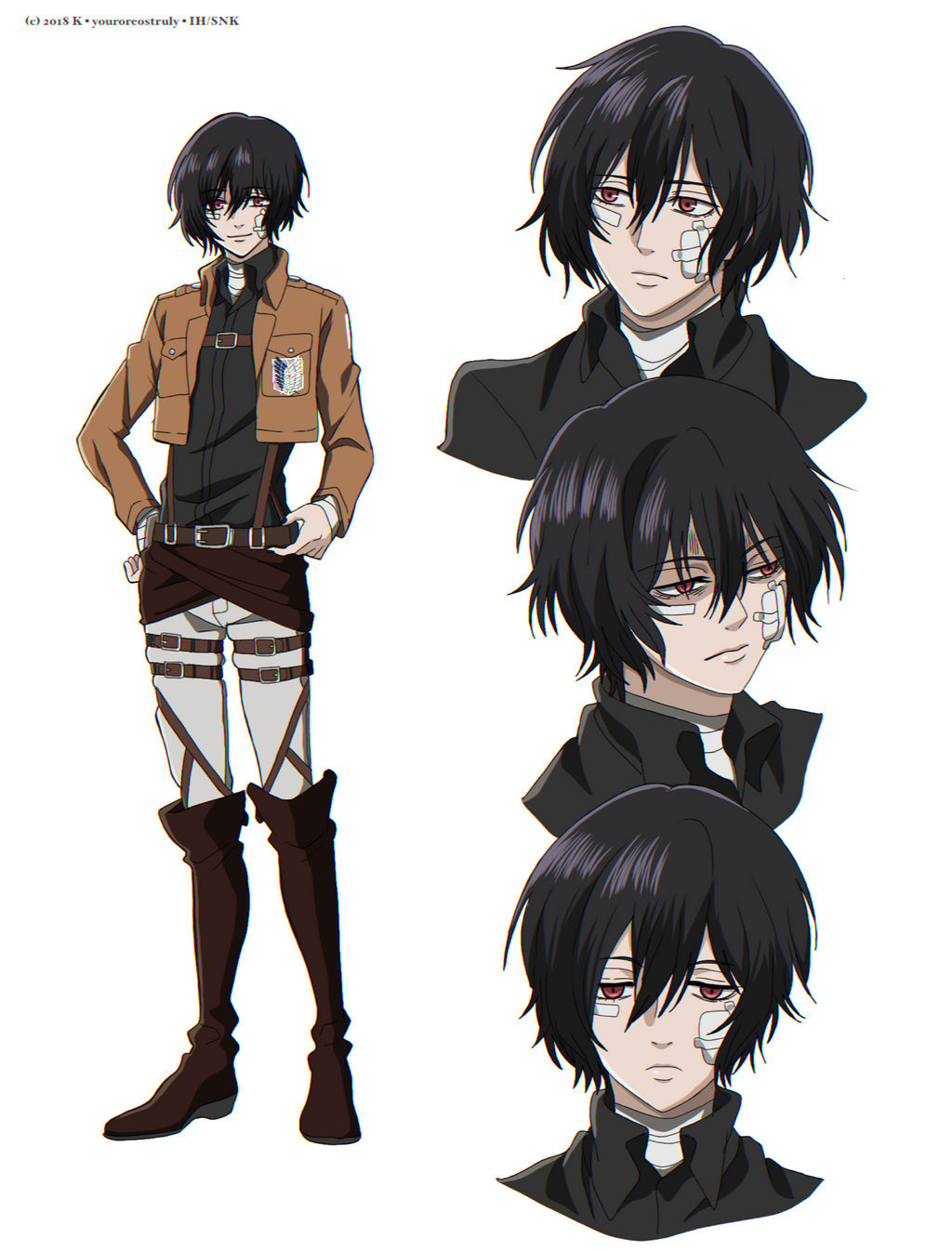 Shingeki no Kyojin OC - Kuklo. by oreonggie on DeviantArt