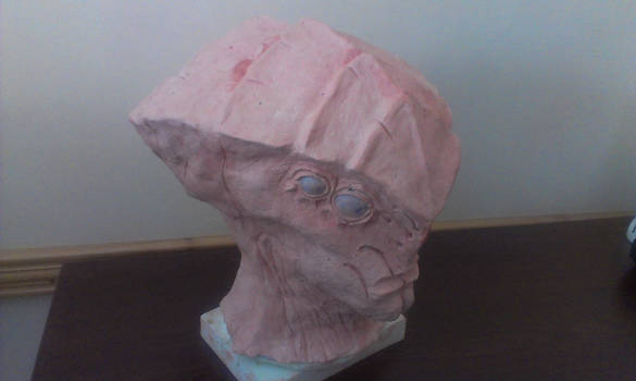 Javik's head sculpt V2 - WIP from Mass eEffect 3