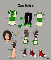 Xana Clothes and Accessories