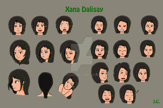 Xana Facial Expressions