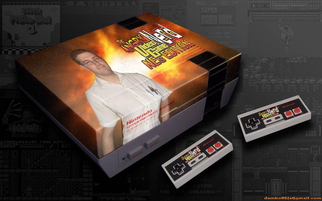 Avgn Angry Video Game Nerd AVGN NES by dambo86 on DeviantArt