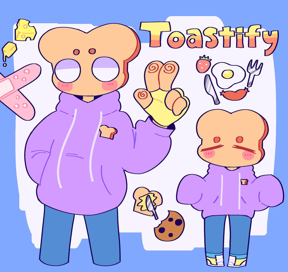 Toacify Theme Breakfast! (Toastify fanart) by BurnedRottenSock on DeviantArt