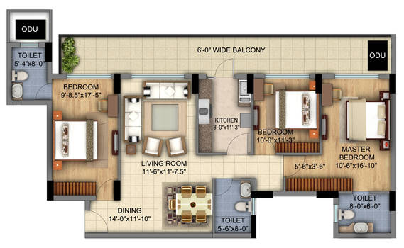 Typical Floorplan