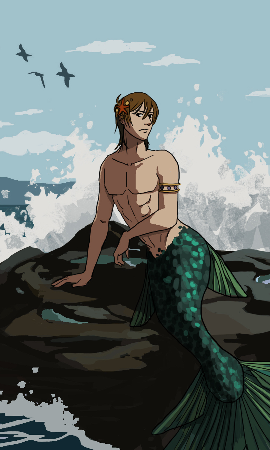 Deviantart Ghost Merman Merman by lamperouge0 on DeviantArt