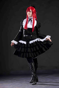 Erza Scarlet Gothic Lolita Dress