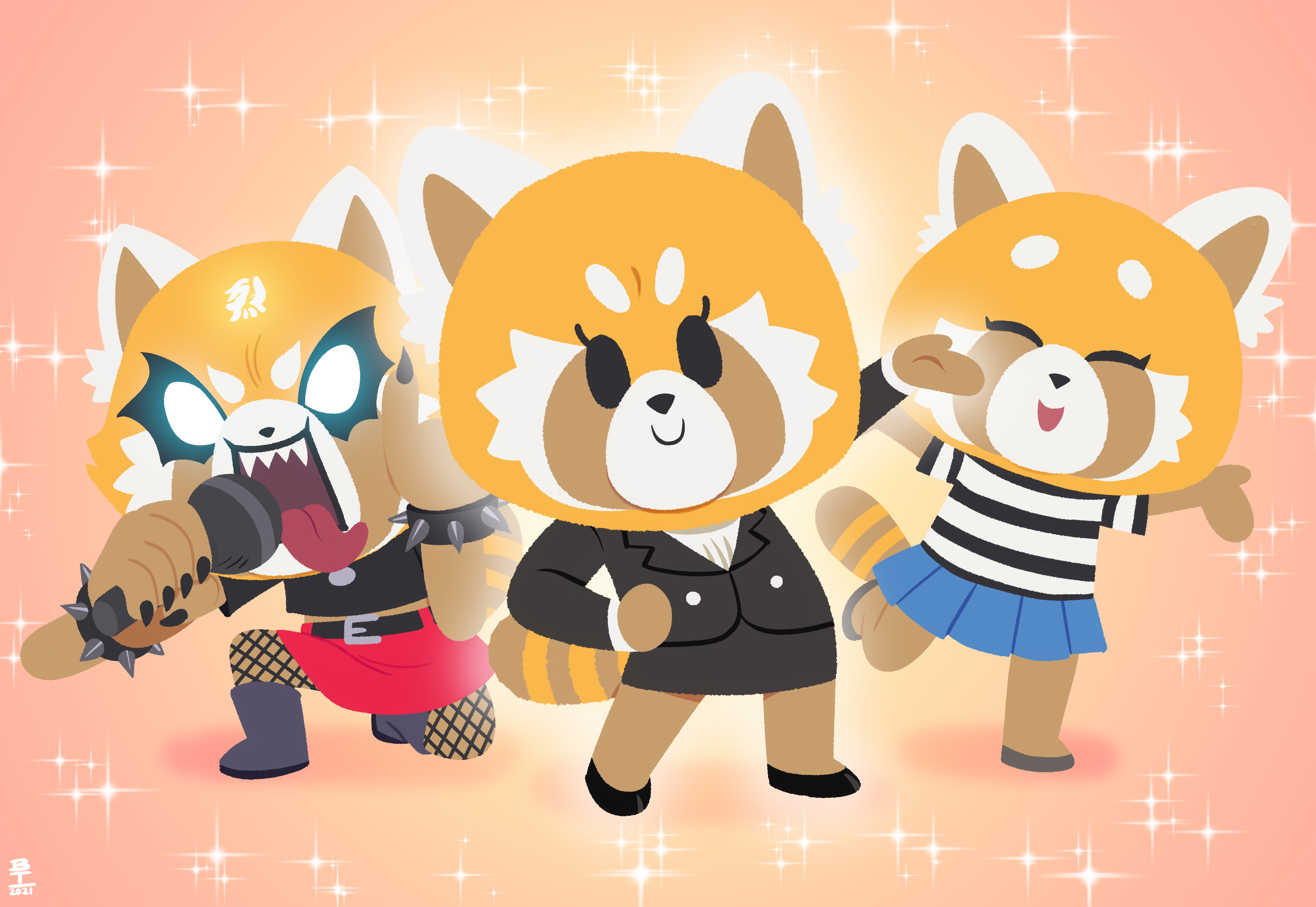 Makeup Retsuko Retsuko Outfits by Wazzaldorp on DeviantArt