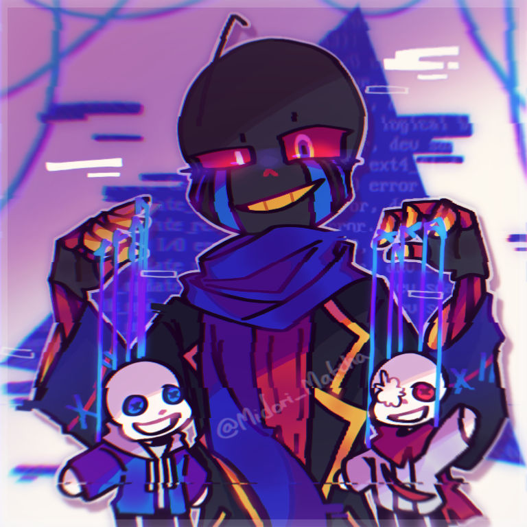 Error!Sans Fanart :0000 by irodimmatcha on DeviantArt