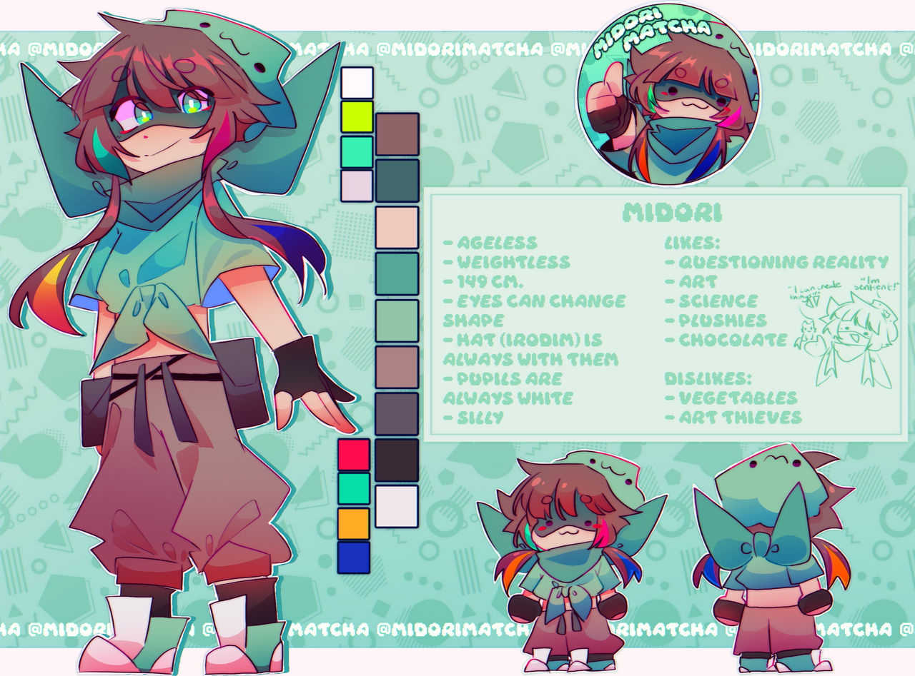 New Midori Ref Sheet By Irodimmatcha On DeviantArt