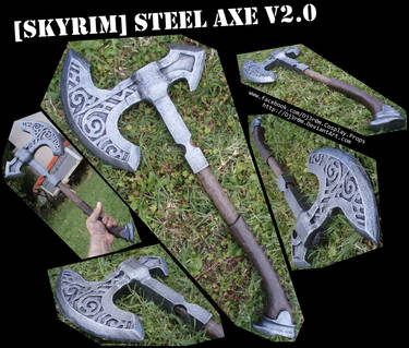 [SKYRIM] Steel Axe v2.0