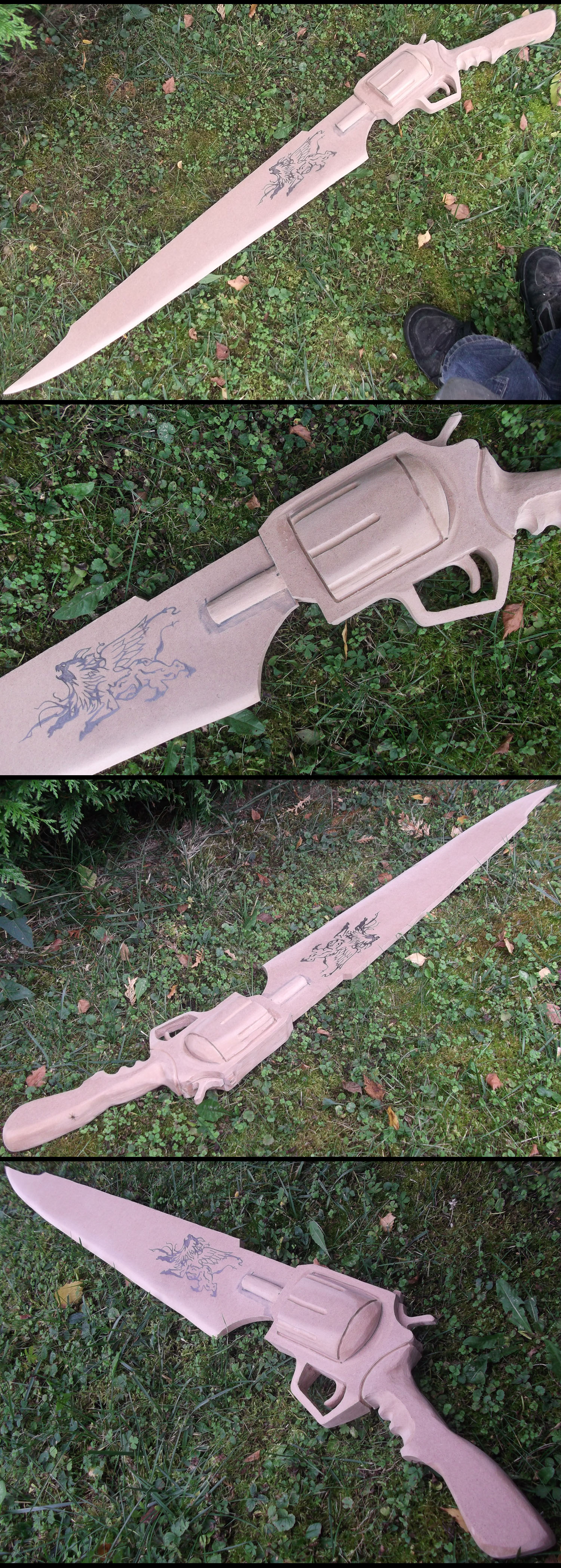 [FINAL FANTASY 8] Squall's Gunblade (WIP)