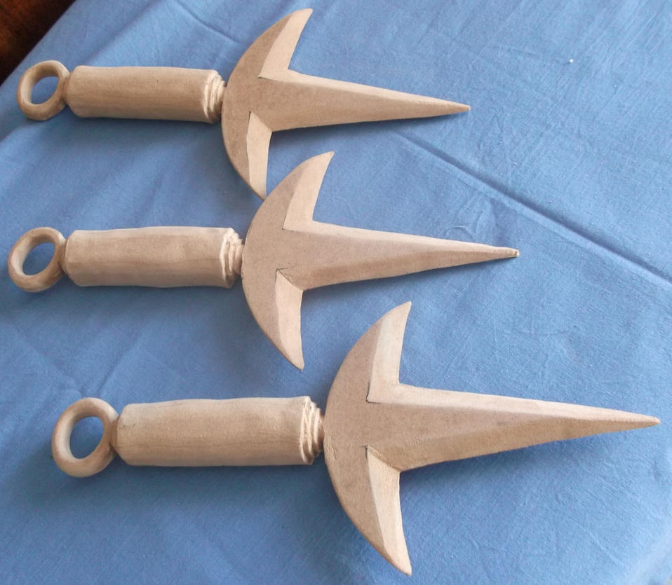 I will show in this video as to make with own hands kunai minato if you wan...