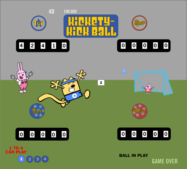 Kickety-Kick Ball Backglass Illuminated (New) by WubbKing on DeviantArt