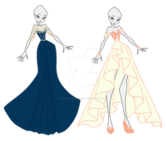 Winx Club OC Formal Outfit Adopts 11