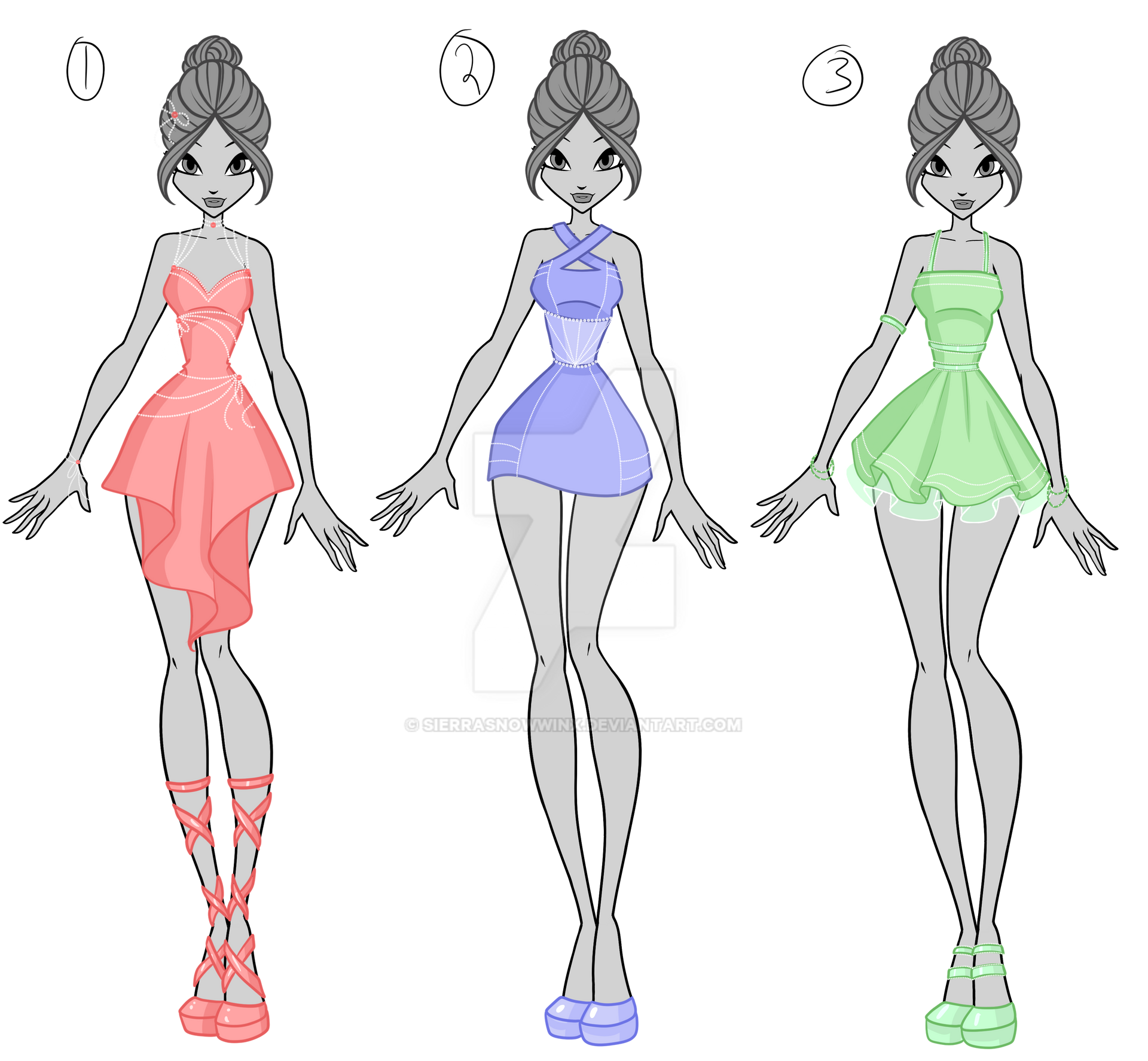 winx club dress up deviantart Winx Club Bloom Dress Up by heglys on DeviantArt