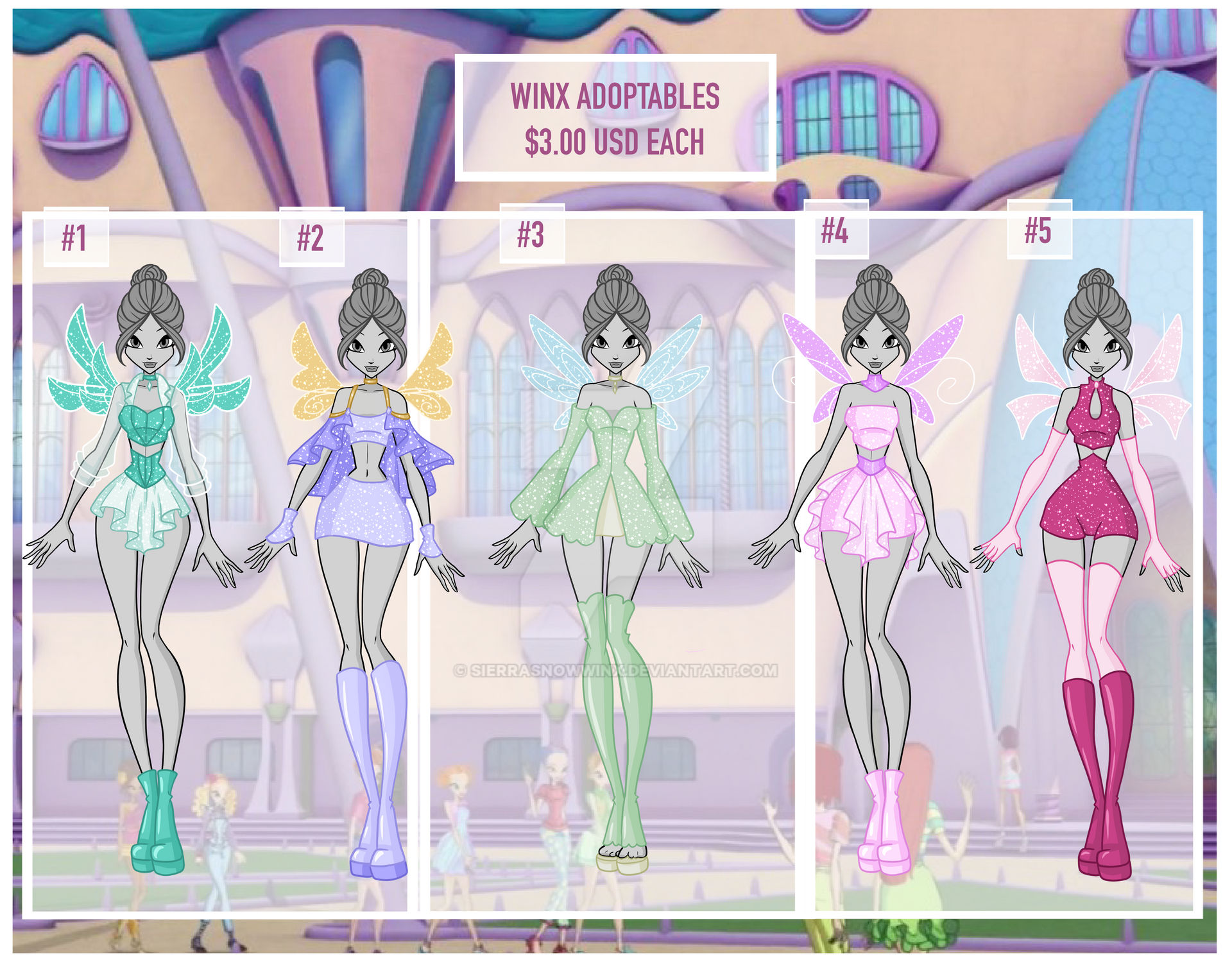 Winx Club OC Magic Winx Adopt by SierraSnowWinx on DeviantArt