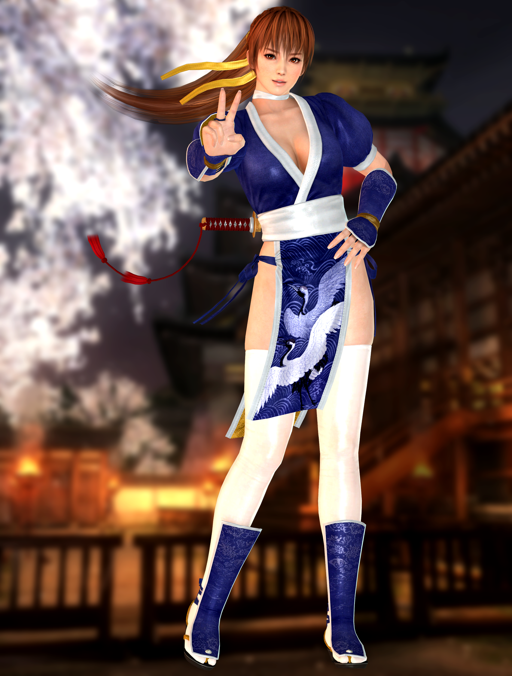 ArtStation - Dead or Alive : Kasumi costume